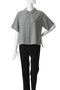 half slv shirt シャツ ミズイロインド/mizuiro ind
