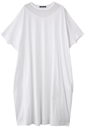 ミズイロインド/mizuiro indのtulle neck wide OP ワンピース(110500/110502)