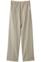 wide slacks スラックス ミズイロインド/mizuiro ind beige