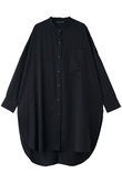 T/R  band collar long shirt シャツ