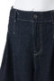 high waist wide half PT パンツ ミズイロインド/mizuiro ind