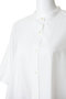 half slv stand collar wide shirt シャツ ミズイロインド/mizuiro ind