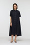 half slv flare shirt OP ワンピース ミズイロインド/mizuiro ind