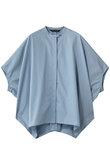 stand collar cocoon shirt シャツ