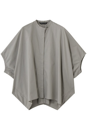 ミズイロインド/mizuiro indのstand collar cocoon shirt シャツ(110400/110402)