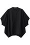 stand collar cocoon shirt シャツ ミズイロインド/mizuiro ind black