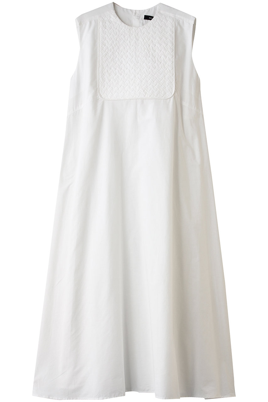ミズイロインド/mizuiro indのbraiding cloth flare OP ワンピース(off white/1-250080)