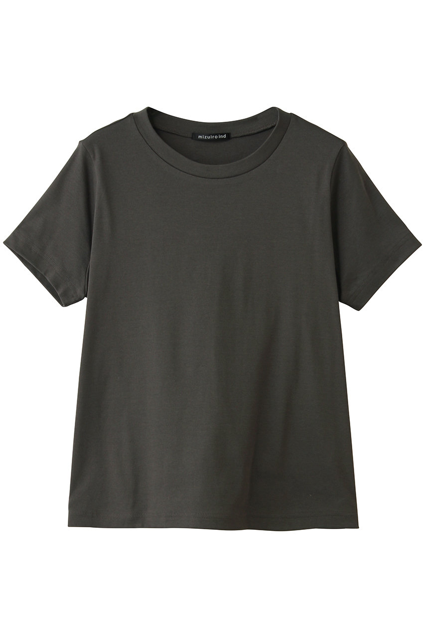 ミズイロインド/mizuiro indのcompact basic T Tシャツ(c.gray/2-210137)