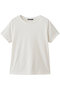compact basic T Tシャツ ミズイロインド/mizuiro ind off white