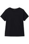 compact basic T Tシャツ ミズイロインド/mizuiro ind black