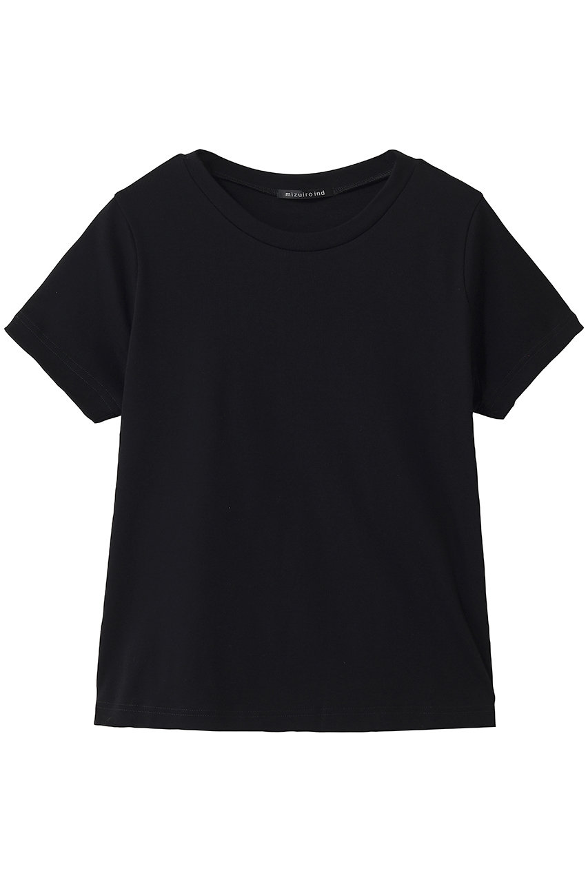 ミズイロインド/mizuiro indのcompact basic T Tシャツ(black/2-210137)