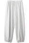 fleece drawstring hem PT パンツ ミズイロインド/mizuiro ind off white
