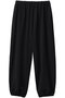 fleece drawstring hem PT パンツ ミズイロインド/mizuiro ind black