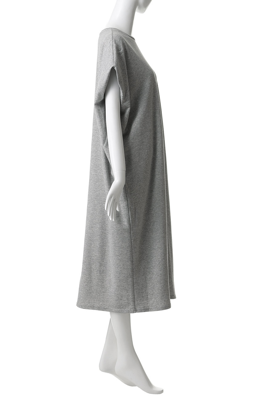美品✨mizuiroind ミズイロインド　ロングワンピース　グレー mizuiro ind(ミズイロインド)｜fleece N/S long OP ワンピース/gray の