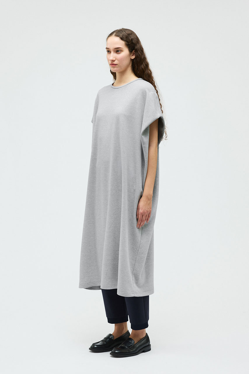mizuiro ind(ミズイロインド)｜fleece N/S long OP ワンピース/gray の 