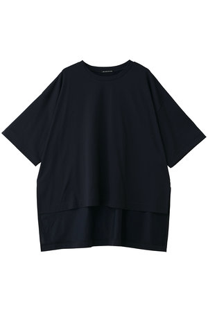 ミズイロインド/mizuiro indのside slit wide tunic T shirt シャツ(110400/110402)