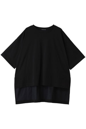 ミズイロインド/mizuiro indのside slit wide tunic T shirt シャツ(110400/110402)