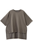 side slit wide tunic T shirt シャツ