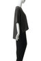 side slit wide tunic T shirt シャツ ミズイロインド/mizuiro ind