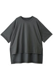 side slit wide tunic T shirt シャツ