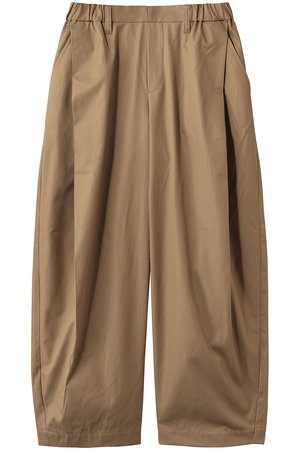 ミズイロインド/mizuiro indのtuck cocoon slacks スラックス(110600/110601)