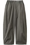 tuck cocoon slacks スラックス ミズイロインド/mizuiro ind gray