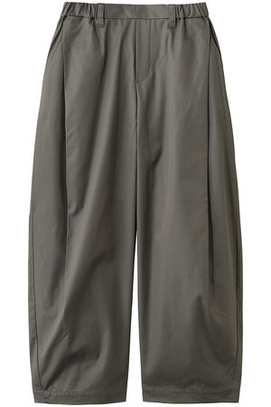 ミズイロインド/mizuiro indのtuck cocoon slacks スラックス(110600/110601)