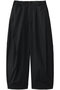 tuck cocoon slacks スラックス ミズイロインド/mizuiro ind black