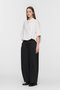 tuck cocoon slacks スラックス ミズイロインド/mizuiro ind