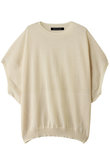 wide cocoon sheer vest ベスト