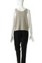 U neck short vest ベスト ミズイロインド/mizuiro ind