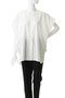 V neck wide tunic shirt シャツ ミズイロインド/mizuiro ind