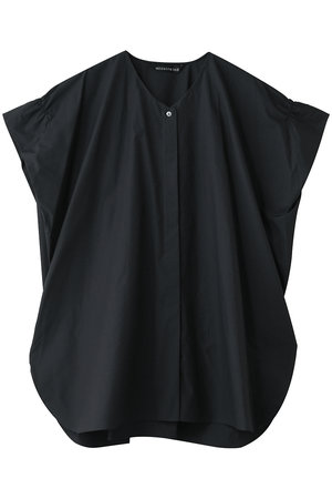 ミズイロインド/mizuiro indのV neck wide tunic shirt シャツ(110400/110402)