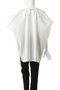 V neck wide tunic shirt シャツ ミズイロインド/mizuiro ind