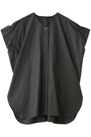 ミズイロインド/mizuiro indのV neck wide tunic shirt シャツ(110400/110402)