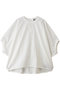 cotton linen cocoon P/O プルオーバー ミズイロインド/mizuiro ind off whiteA