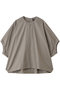 cotton linen cocoon P/O プルオーバー ミズイロインド/mizuiro ind beige