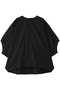 cotton linen cocoon P/O プルオーバー ミズイロインド/mizuiro ind black