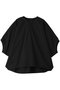 cotton linen cocoon P/O プルオーバー ミズイロインド/mizuiro ind blackA