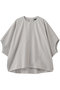 cotton linen cocoon P/O プルオーバー ミズイロインド/mizuiro ind l.gray