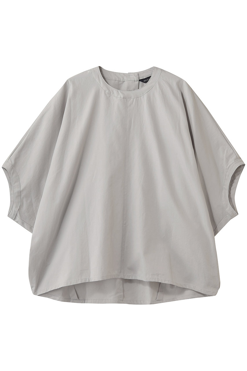 ミズイロインド/mizuiro indのcotton linen cocoon P/O プルオーバー(l.gray/2-230141)