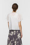 lace combi crew neck shirt シャツ ミズイロインド/mizuiro ind