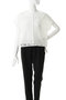 lace combi crew neck shirt シャツ ミズイロインド/mizuiro ind