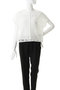 lace combi crew neck shirt シャツ ミズイロインド/mizuiro ind