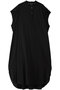 lace shoulder long OP ワンピース ミズイロインド/mizuiro ind black