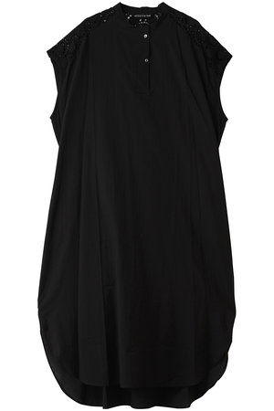 ミズイロインド/mizuiro indのlace shoulder long OP ワンピース(110500/110503)