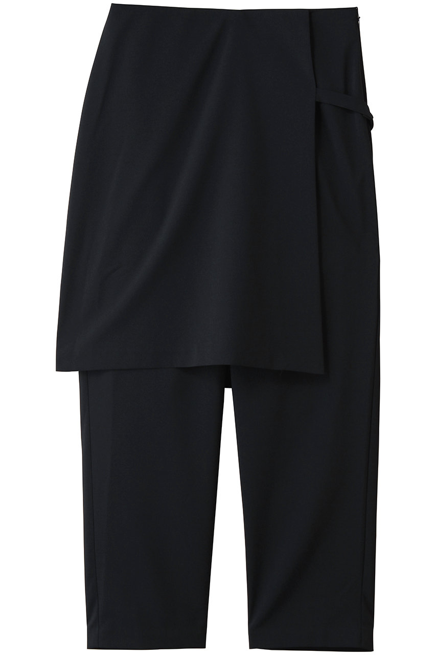 ミズイロインド/mizuiro indのwrap layered PT パンツ(navy/2-260099)