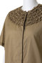 frill design crew neck shirt シャツ ミズイロインド/mizuiro ind