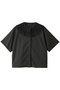 frill design crew neck shirt シャツ ミズイロインド/mizuiro ind c.gray