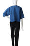 linen double crew neck shirt シャツ ミズイロインド/mizuiro ind